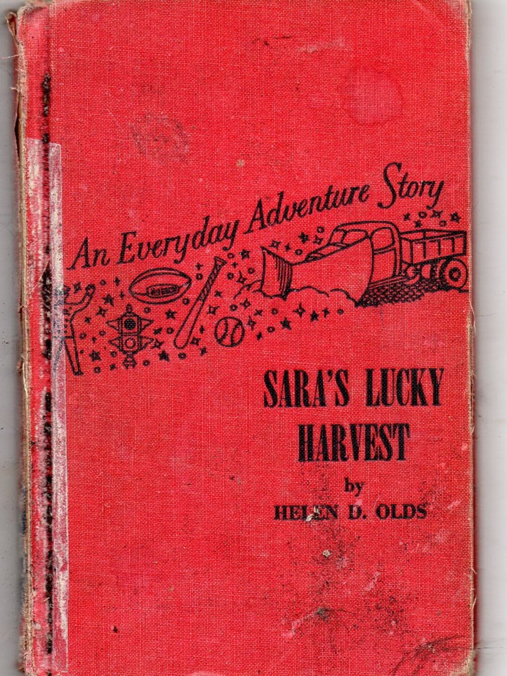 Vintage Young People Book - Sara's Lucky Harvest